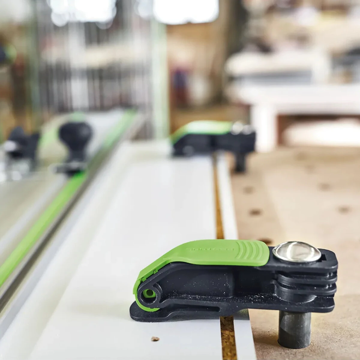 Festool MFT-HZ 80 Lever Clamp - 20mm Bench Dog Hold Down - One-Hand Operation - Image 4