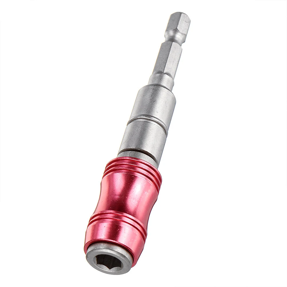 Drillpro Magnetic Pivoting Screwdriver Bit Holder - Angle Drill Guide Extension Adapter - Image 5
