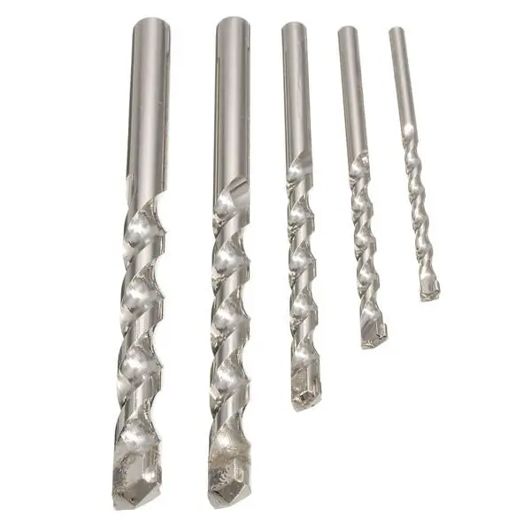 5pcs 4-10mm Hard Alloy Masonry Drill Bits | Hammer Drill Bit Set - Image 4