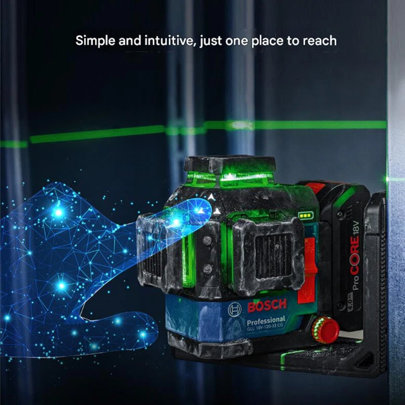 GLL 18V-120-33 CG Laser Level | 12 Lines 35m Range | IP65 Self-Leveling - Image 3