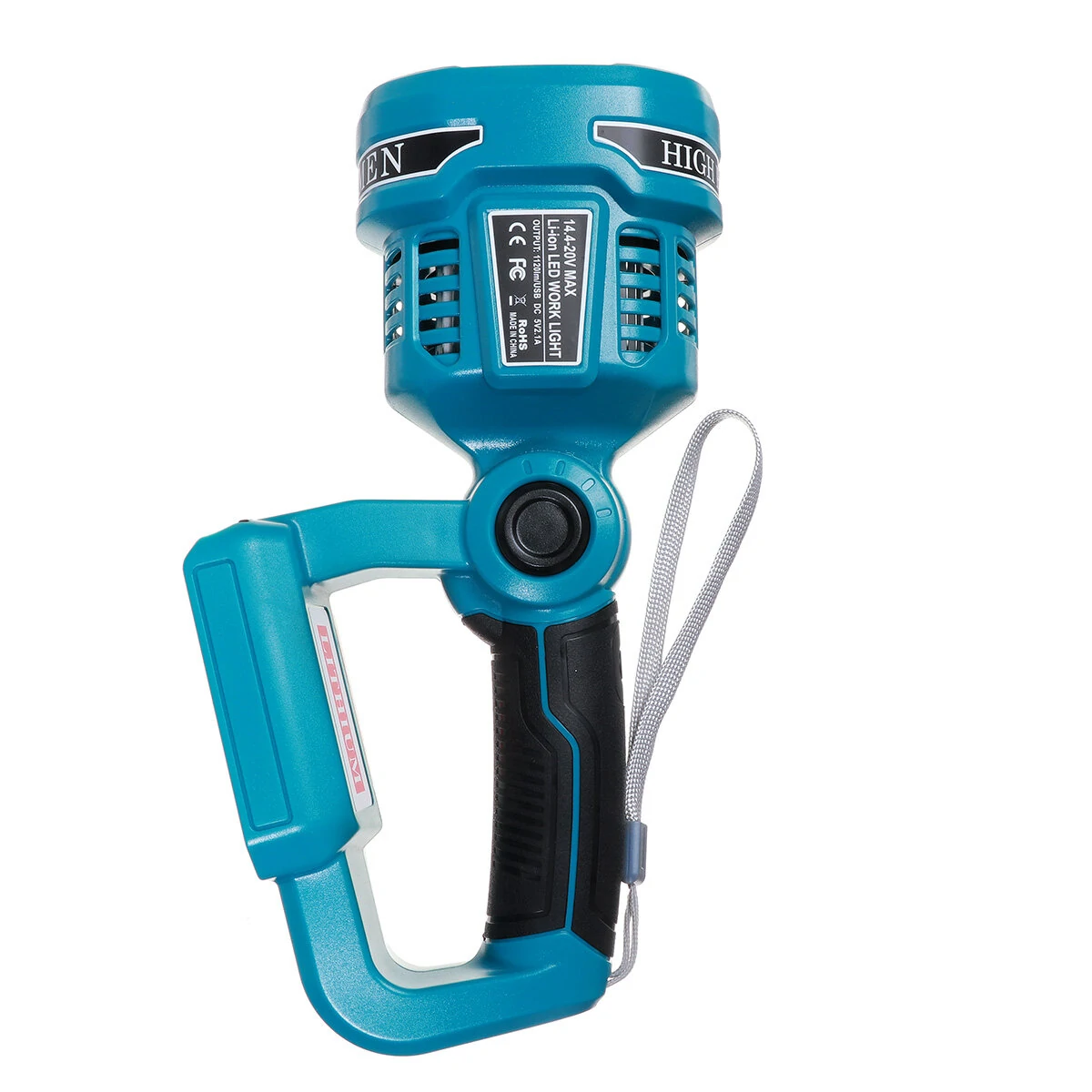 Makita DML812 LED Work Light - 12W Portable 18V Battery/USB Construction Lamp - Image 4