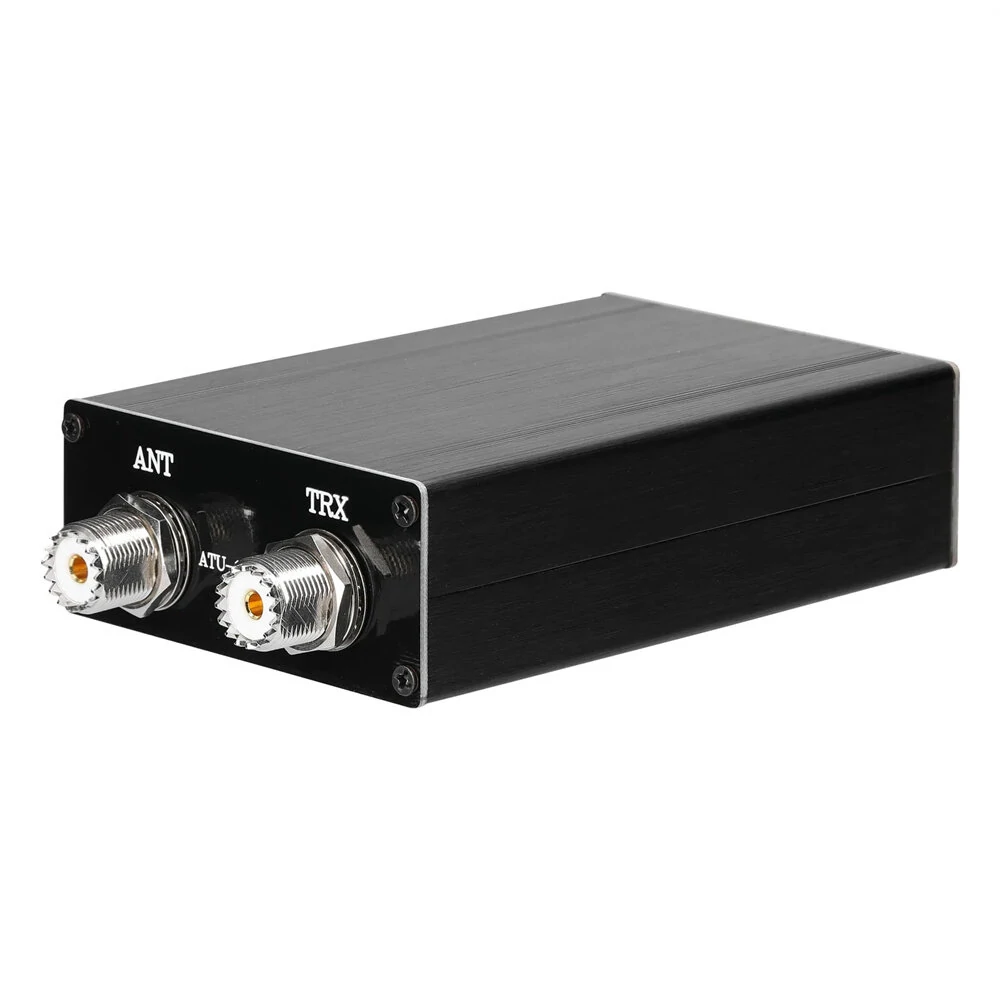 ATU-10-0A Mini Automatic Antenna Tuner | 20W 1.8-30MHz OLED Display | Aluminum Case with Battery - Image 3
