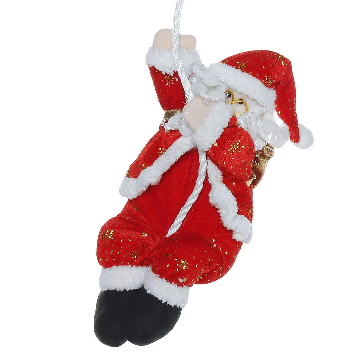 Santa Claus Climbing Rope Christmas Decor - Indoor Outdoor Tree & Garden - Image 3