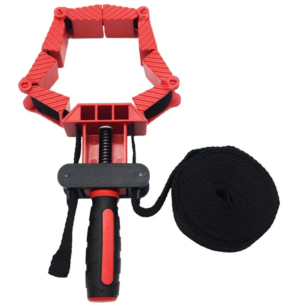 Woodworking Soft Belt Stamp Clamp - Versatile & Durable with Foldable Blocks for Round & Irregular Shapes - Image 2
