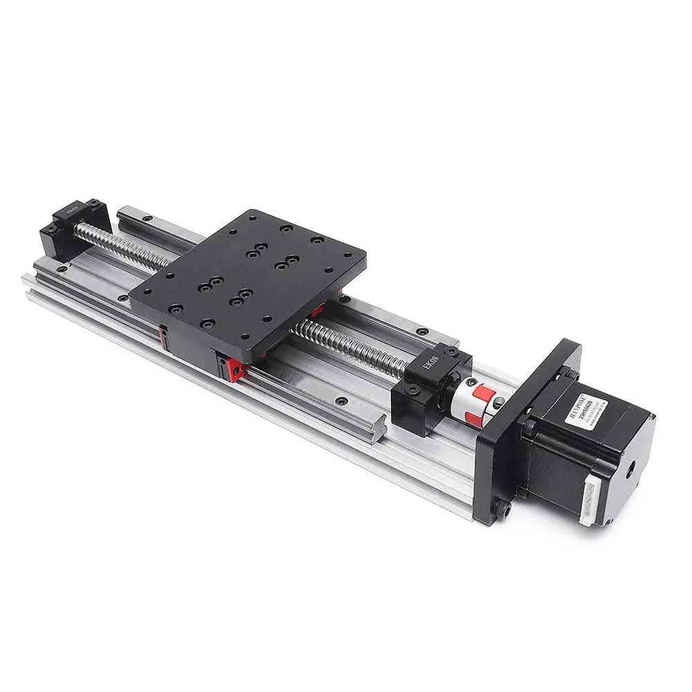 HPV6 SFU1204 Ball Screw Linear Actuator | HGR15 Guides & NEMA23 Stepper Motor - Image 2