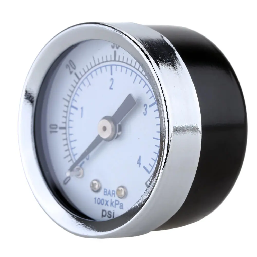TS-Z51 40mm Mini Pressure Gauge | 0-60 PSI | 1/8 Inch NPT | Air Hydraulic Vacuum - Image 2