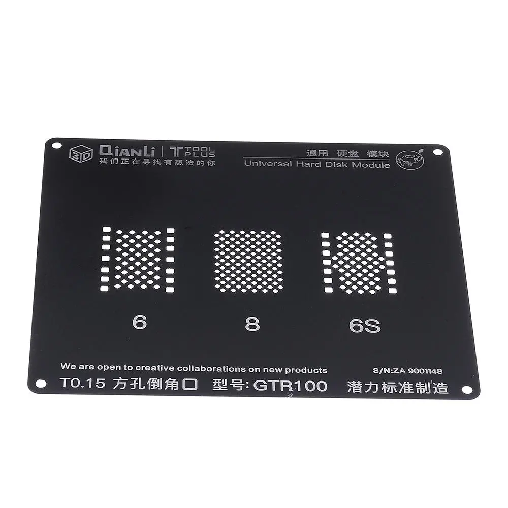 Qianli GTR100 3D BGA Reballing Stencil | Hard Disk Module Tool for iPhone 5-8P - Image 3