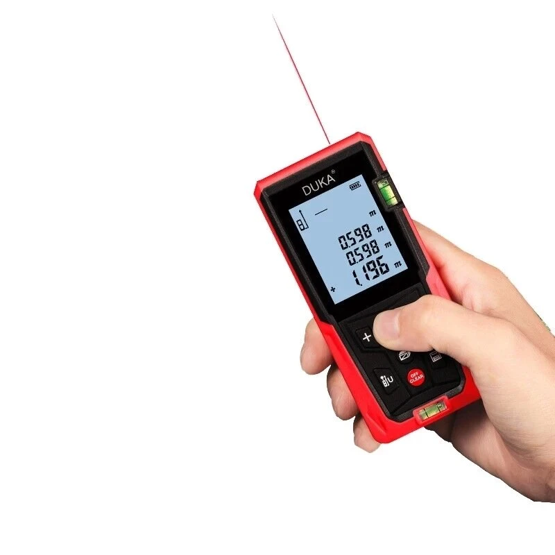 DUKA LS3 Laser Rangefinder - 80M Digital Distance Meter | Rechargeable Hunting Ruler - Image 2