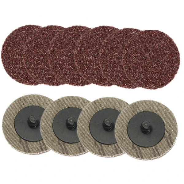 10pcs 2 Inch 50mm 36 Grit Roll Lock Sanding Discs | Abrasive Tools - Image 2