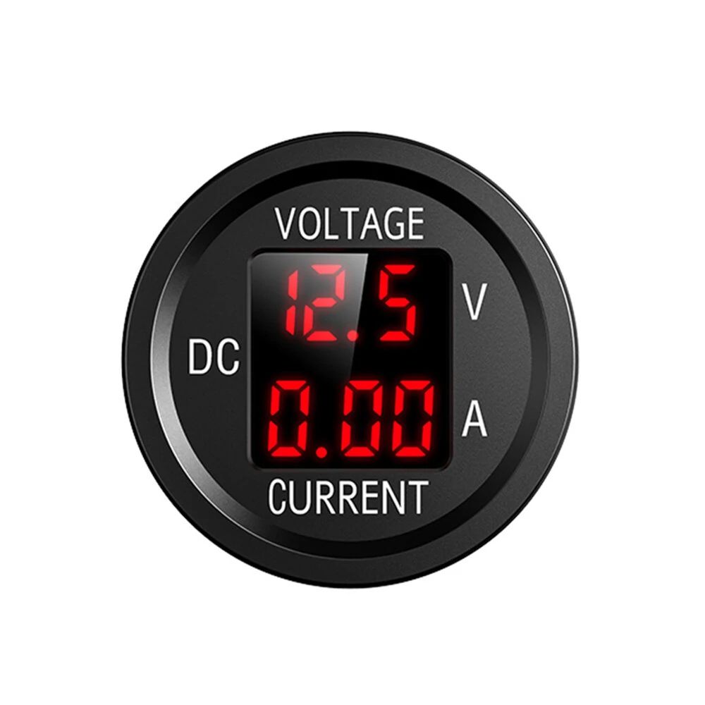 KWG-D6 Dual Display Voltmeter Ammeter | 5V-48V DC | LED Voltage Current Monitor for Car Motorcycle - Image 2