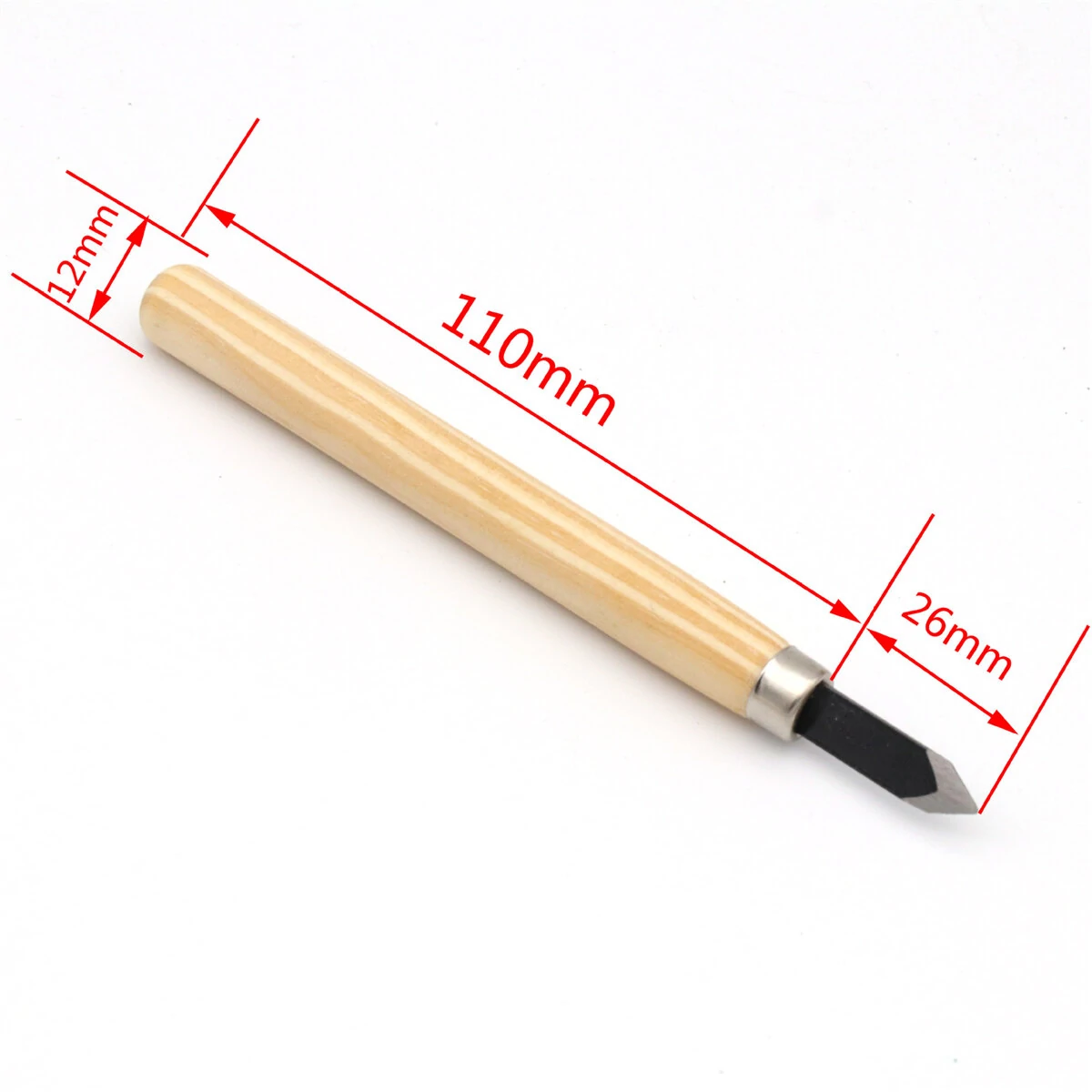 12Pcs Wood Carving Tool Kit - Wood Gouge Chisel Knife Set for Hand Engraving & DIY - Image 2