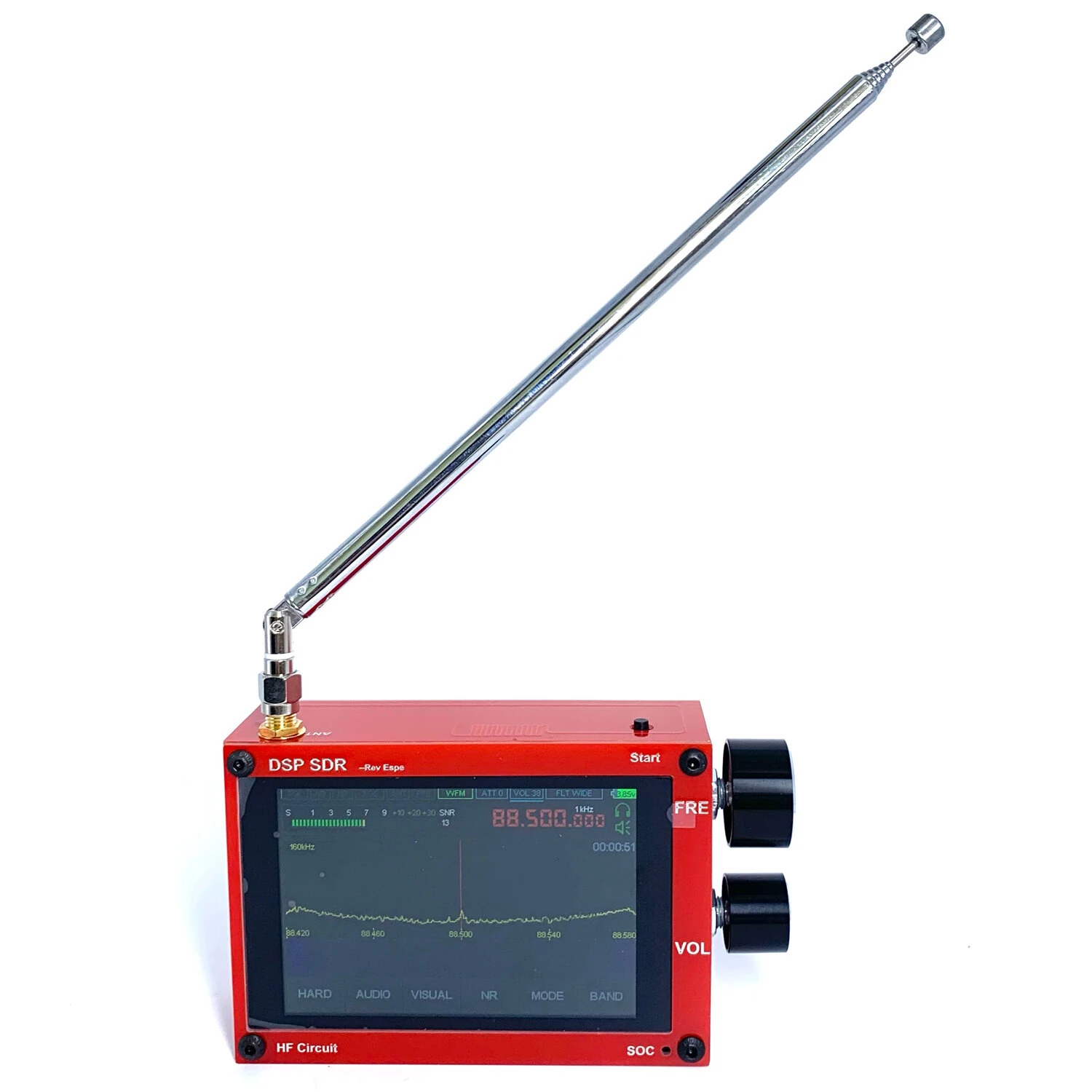 Malahit SDR DSP Receiver 50kHz-2GHz | AM SSB NFM WFM | 1.10D Firmware - Image 3