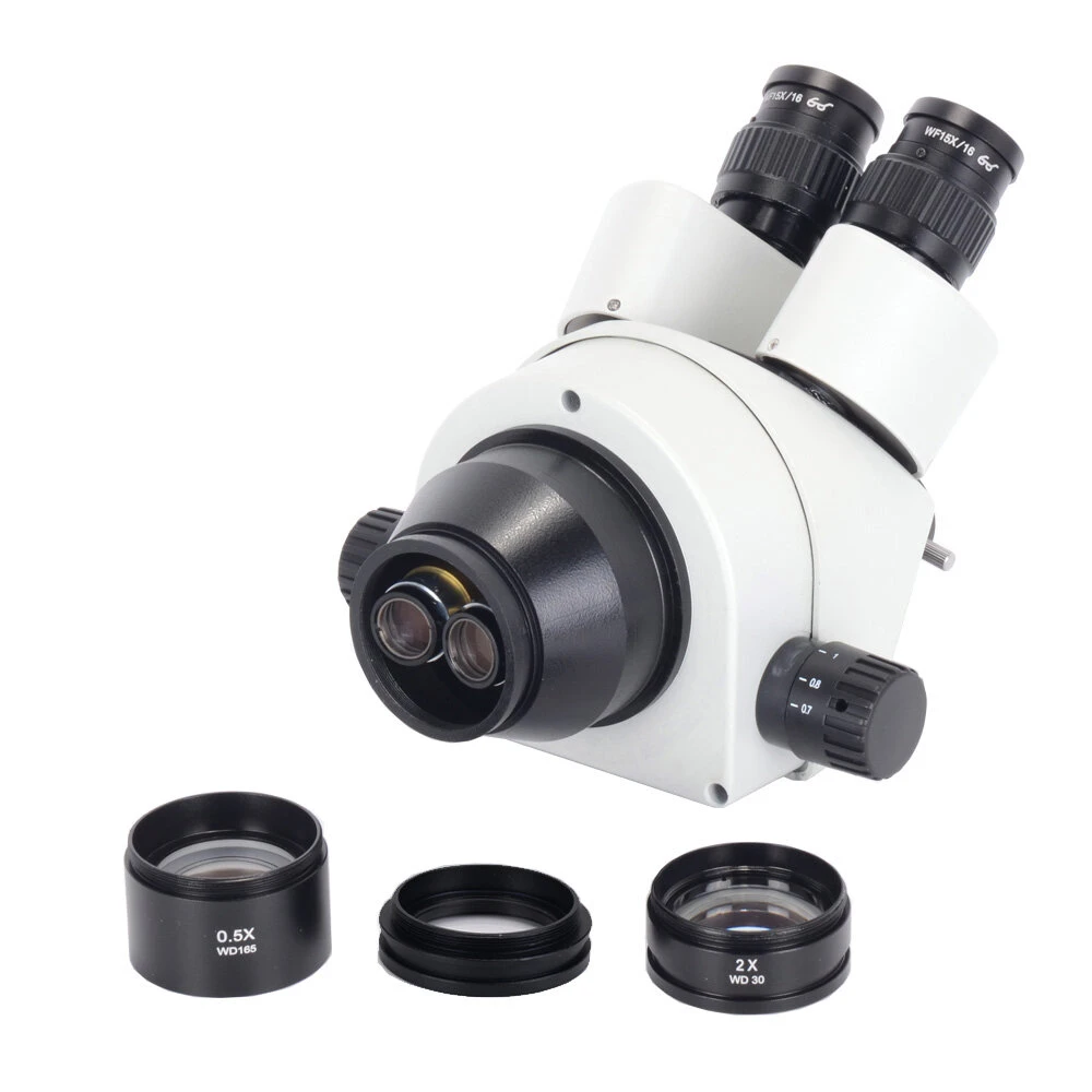 HAYEAR 3.5X-90X Trinocular Stereo Microscope | 4K HDMI Camera | Articulating Arm & Pillar Clamp - Image 2