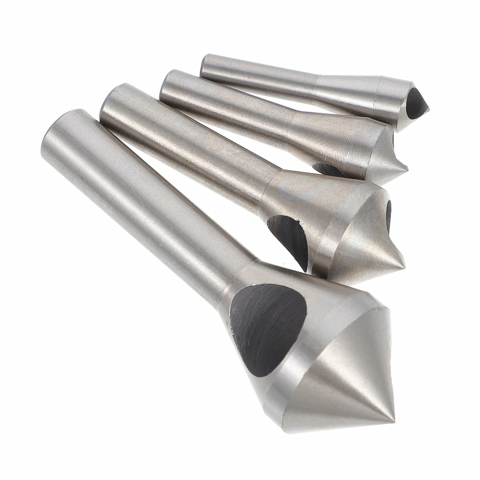 4pcs Titanium Countersink Drill Bit Set - 2-5-10-15-20mm Taper Hole Cutter for Steel & Aluminum - Image 3