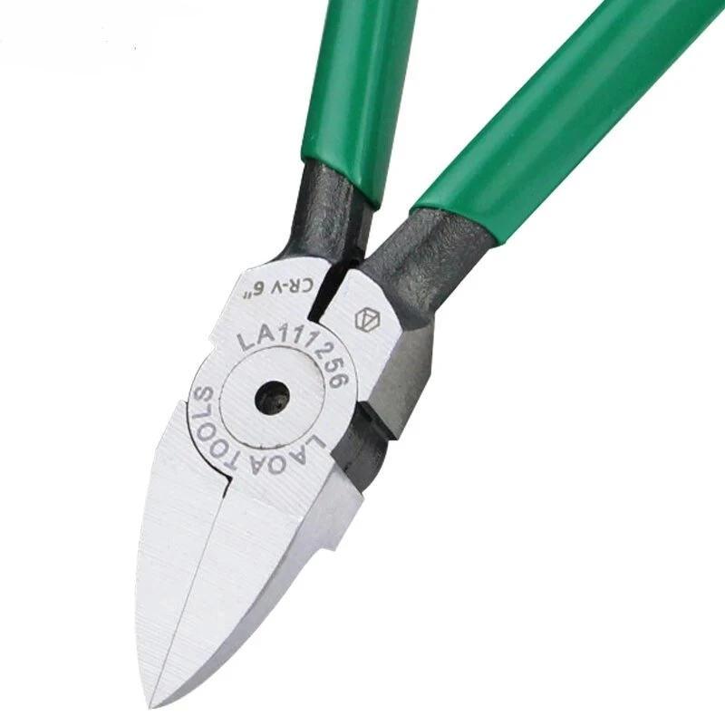 LAOA 6 inch CR-V Side Cutters | Plastic Pliers for Jewelry & Electrical Wire - Image 5