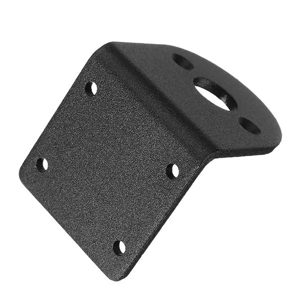 555 DC Motor Bracket - L Shape Alloy Fixed Support Mount for Gear Motors - Image 5