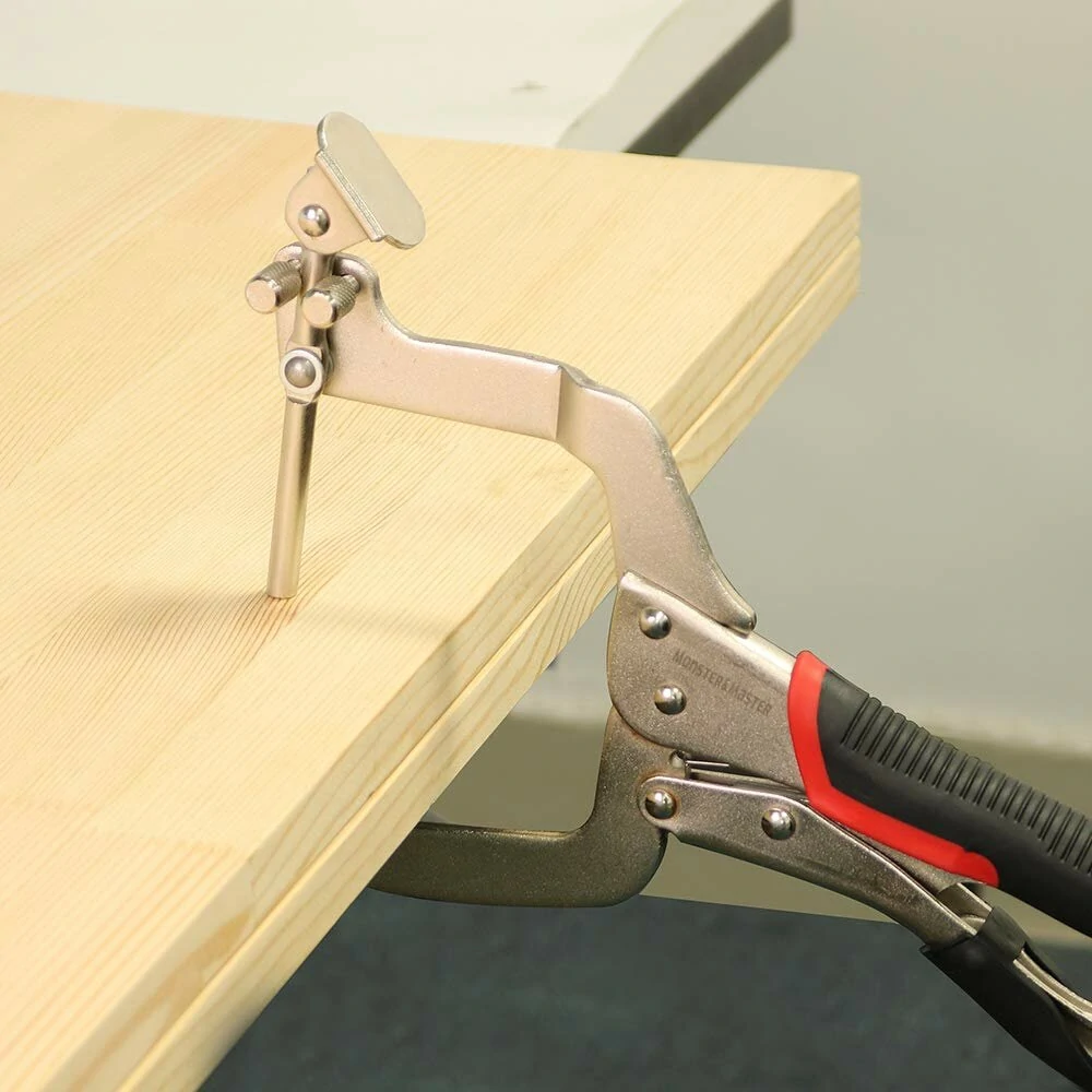 Kreg 2-in-1 Metal Face Clamp | 12-Inch Pocket Hole & 90-Degree Right Angle Clamp - Image 3