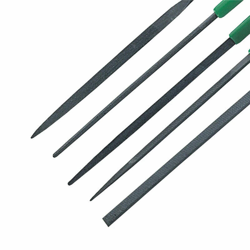 Pro'skit 8PK-605A 5-Piece Needle File Set - For Metal, Glass, Stone & Wood - Image 3