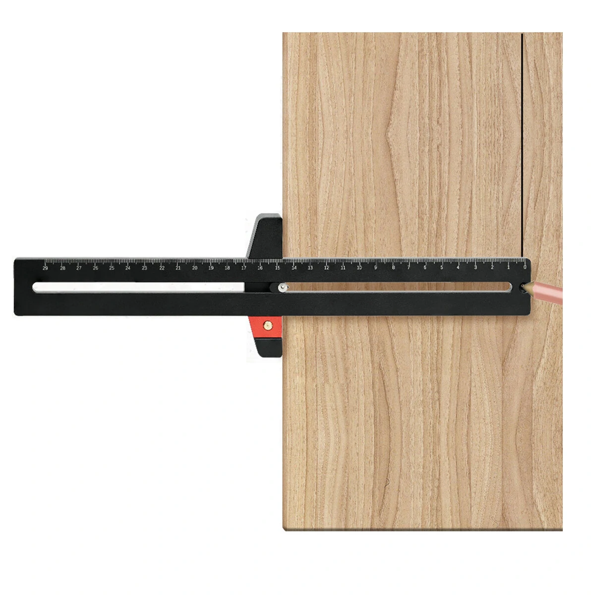 Circle Drawing Ruler | Multifunctional Parallel Line Tool for Carpentry & DIY - Image 3