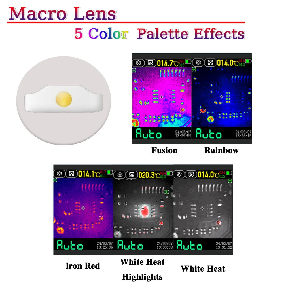 Mustool Macro Lens for MT13S Thermal Imager Multimeter | 2-in-1 10000 Counts - Image 2