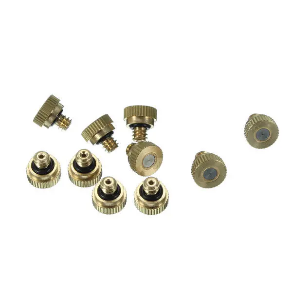 Brass Misting Nozzles 0.3mm | 10/24 UNC Thread For Cooling System & Watering - Image 2