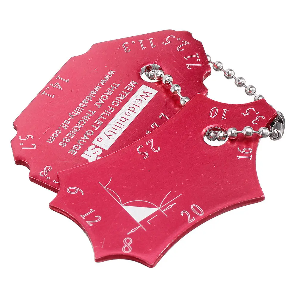 Angle Welding Gauge - 2pcs Weld Seam Test Ruler | Accurate Ulnar Inspection Scale - Image 5
