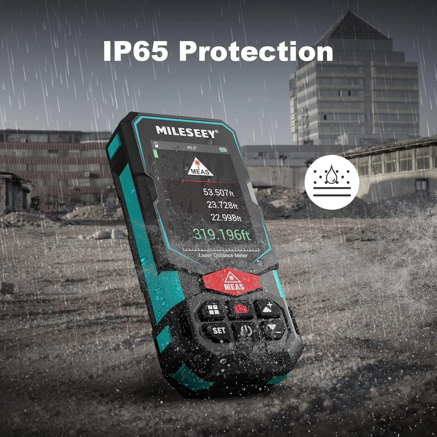 MiLESEEY S7 PRO Laser Measure - 330Ft/100m with Camera & Rechargeable Battery - Image 4