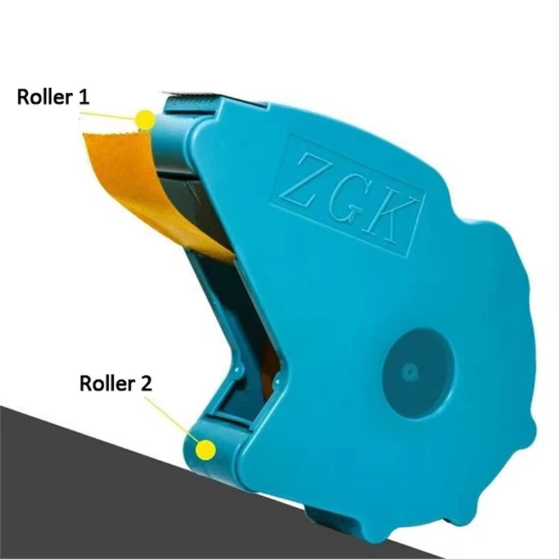 Masking Tape Applicator Machine - Sharp Cutting Edge & Ergonomic Design - Blue - Image 4