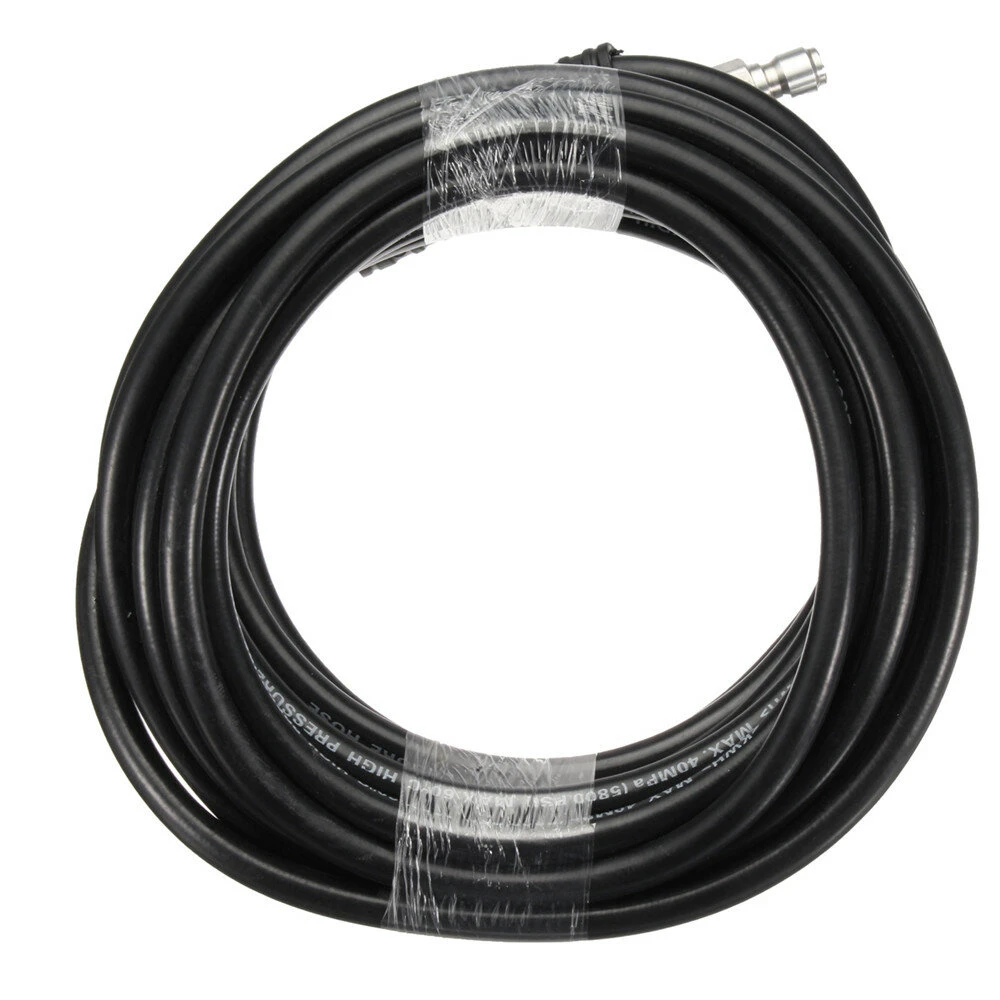30m 5800PSI High Pressure Washer Hose | 3/8 Quick Connects Extension - Image 3