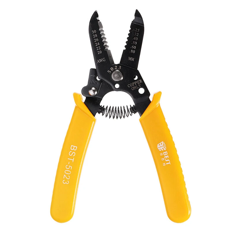 BEST-5023 Wire Stripper Plier | 20-30AWG 0.25-0.8mm | Hardened Steel - Image 4