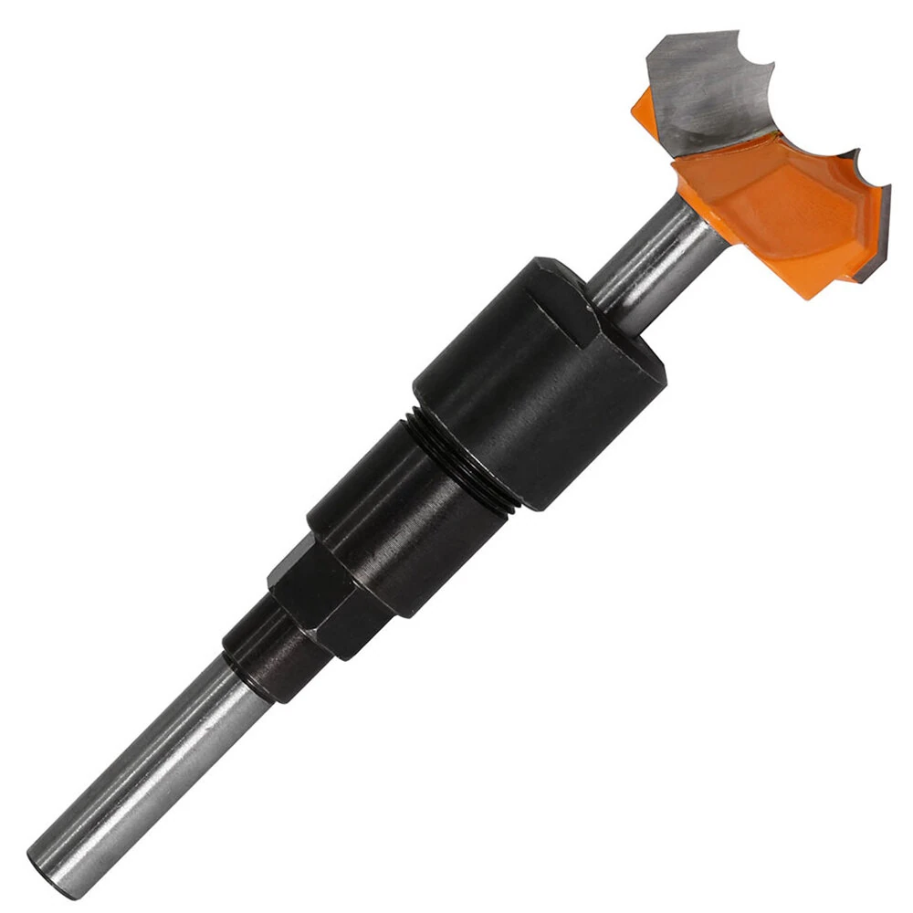 Router Bit Collet Extension Adapter - 1/4 & 1/2 Inch Shank | 8mm Shank - Image 3