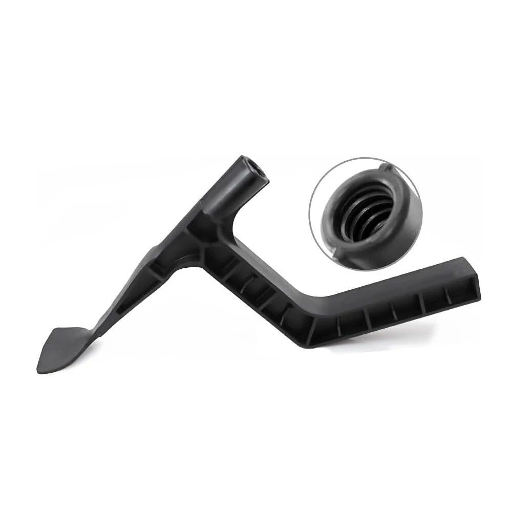 Gutter Cleaning Tool - 2-in-1 Spoon & Scoop - 3/4 Thread for Extendable Rods - Image 2