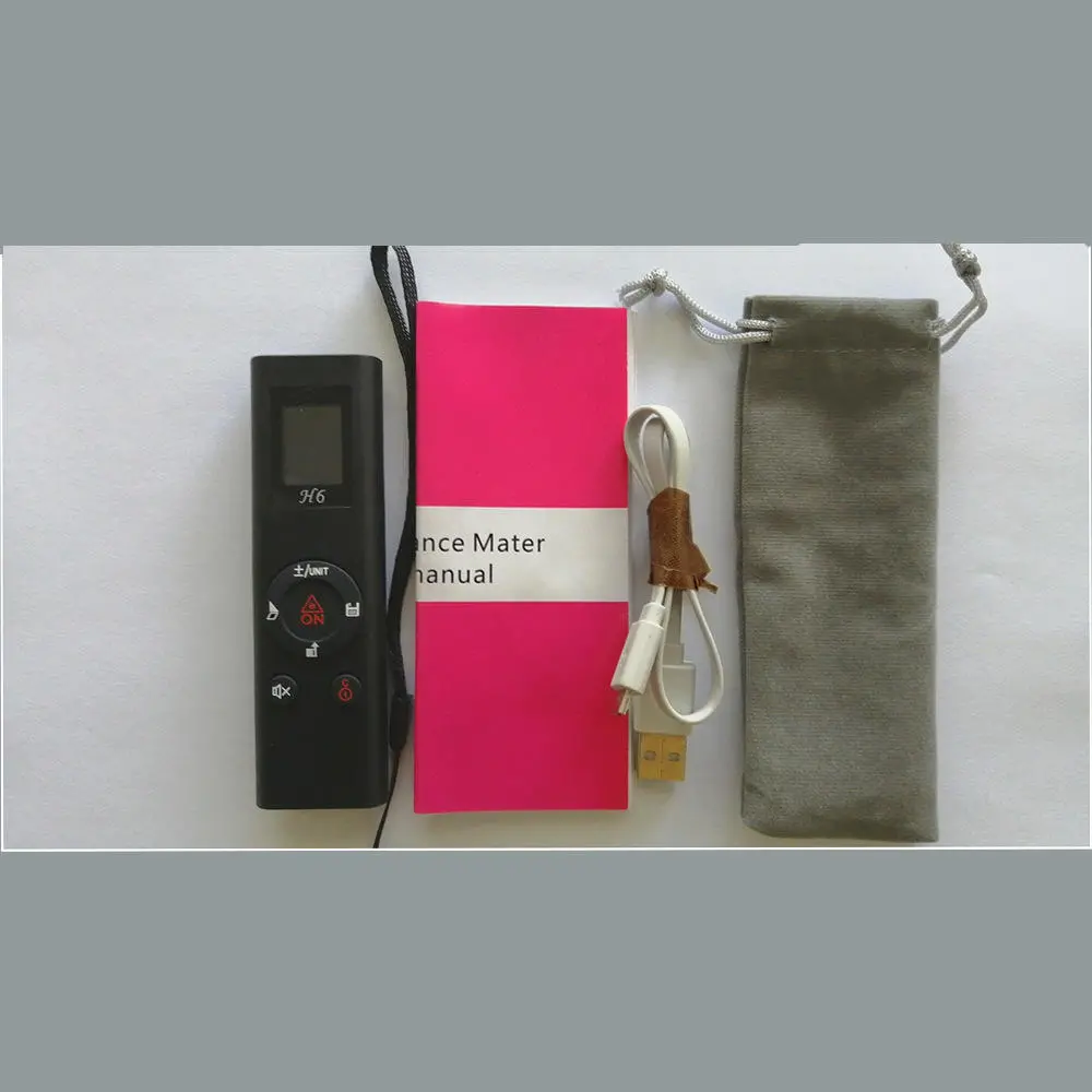 Mileseey 40M Laser Distance Meter - Portable USB Charging Digital Rangefinder - Image 5