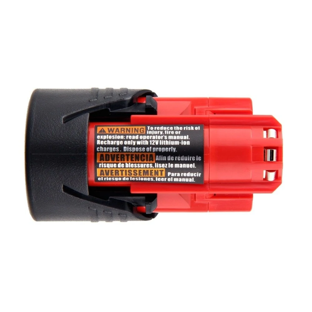 Milwaukee M12 12V 2.0Ah Li-ion Battery - for Cordless Tools 48-11-2401 48-11-2420 - Image 3