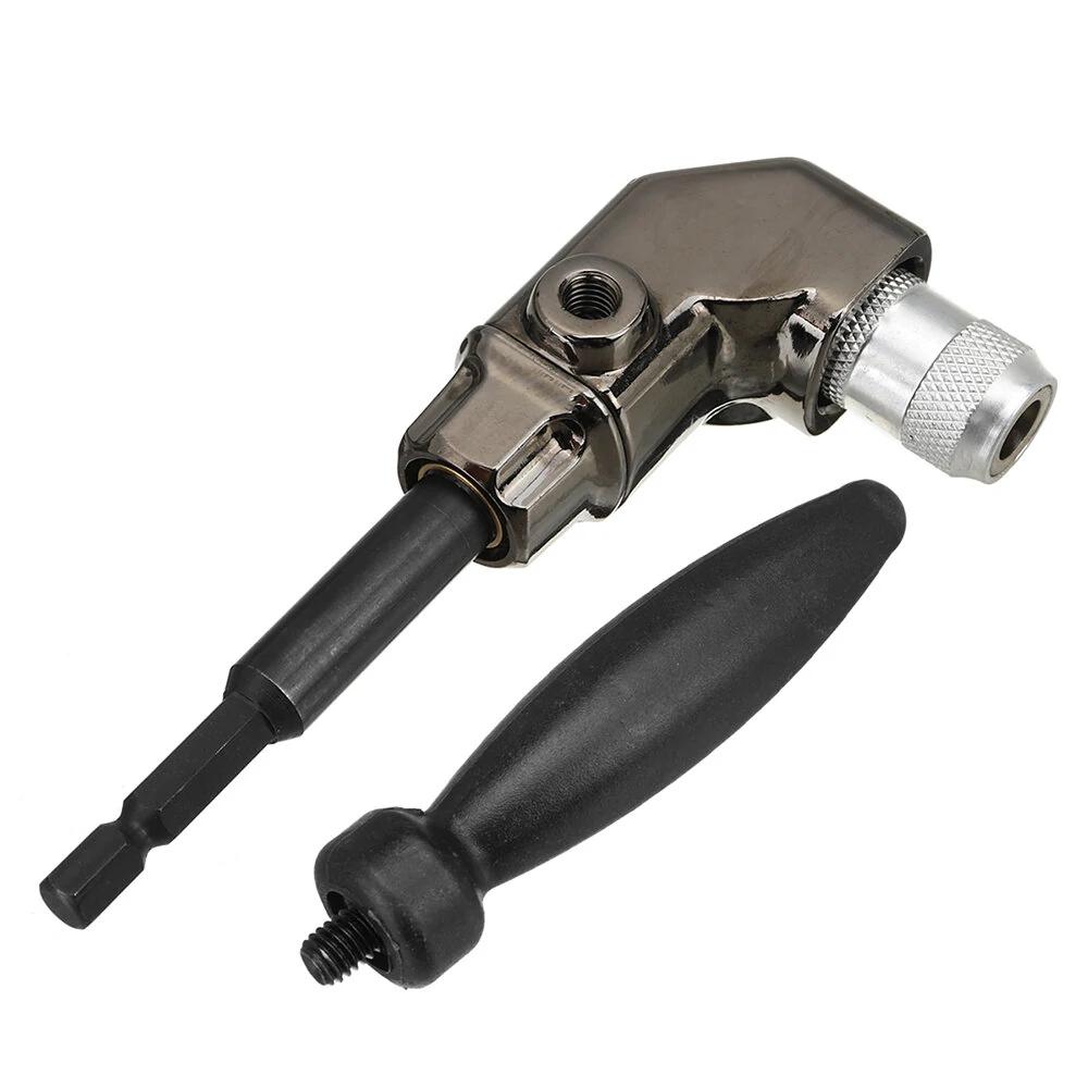 90 Degree Right Angle Driver - Electric Screwdriver Drill Adapter Bit | Corner Turning Device - Image 4
