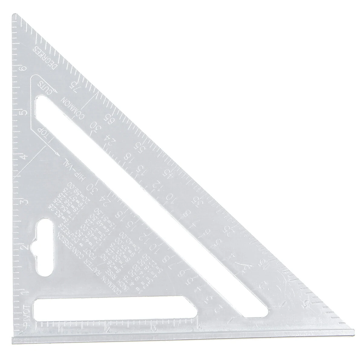 Aluminum Alloy Angle Square Ruler - 7/12 Roofing & Woodworking Tool - Image 3