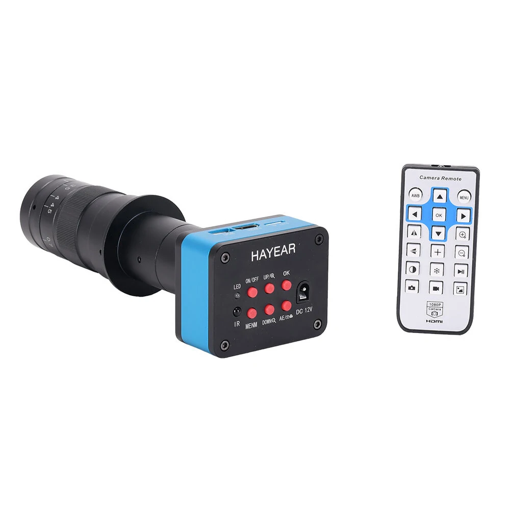 HAYEAR 4K Digital Microscope - 180X Magnification | HDMI USB Output for PCB Repair & Soldering - Image 2