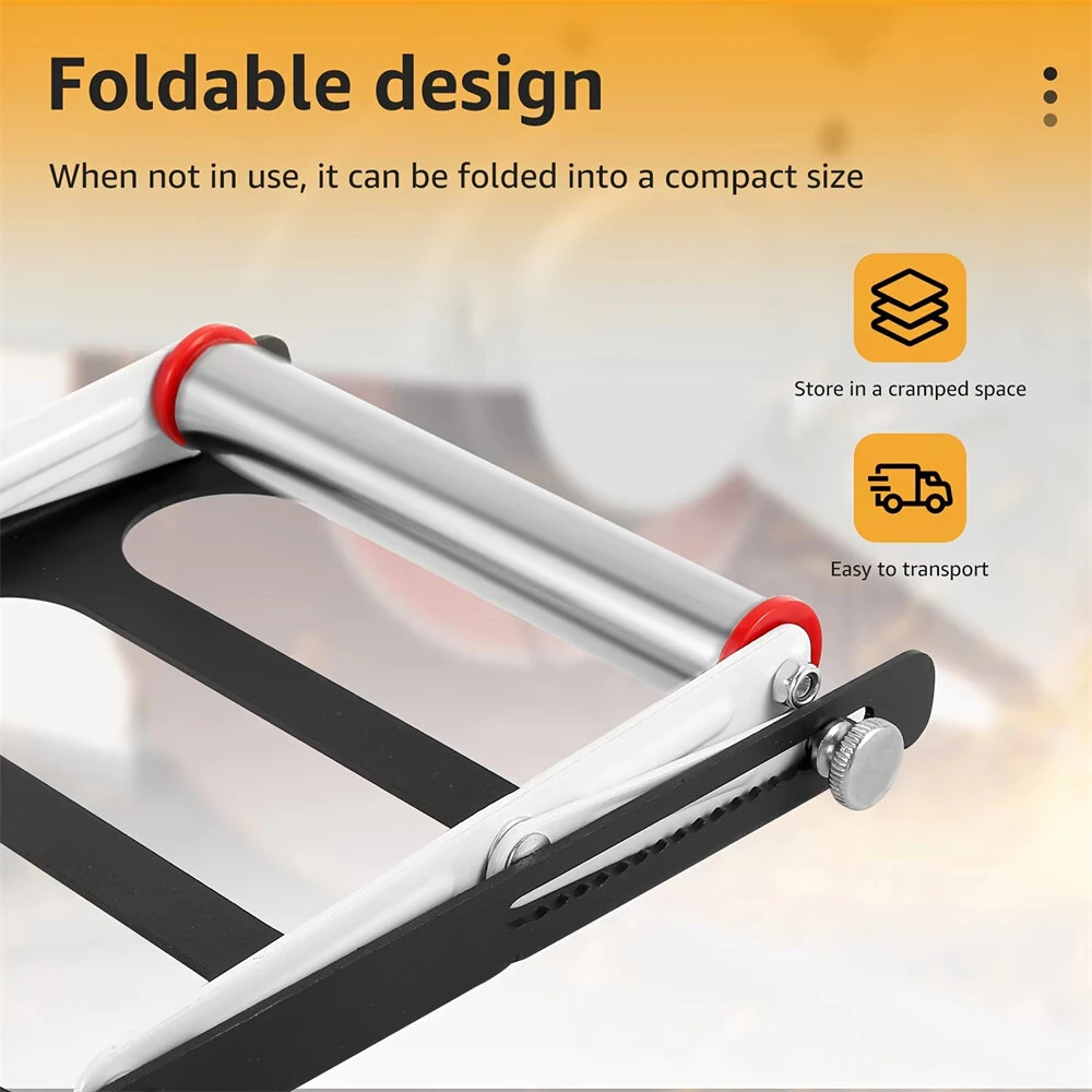 Multifunctional Cutting Machine Tripod | 55-135mm Adjustable Material Rack & Support Bracket - Image 5