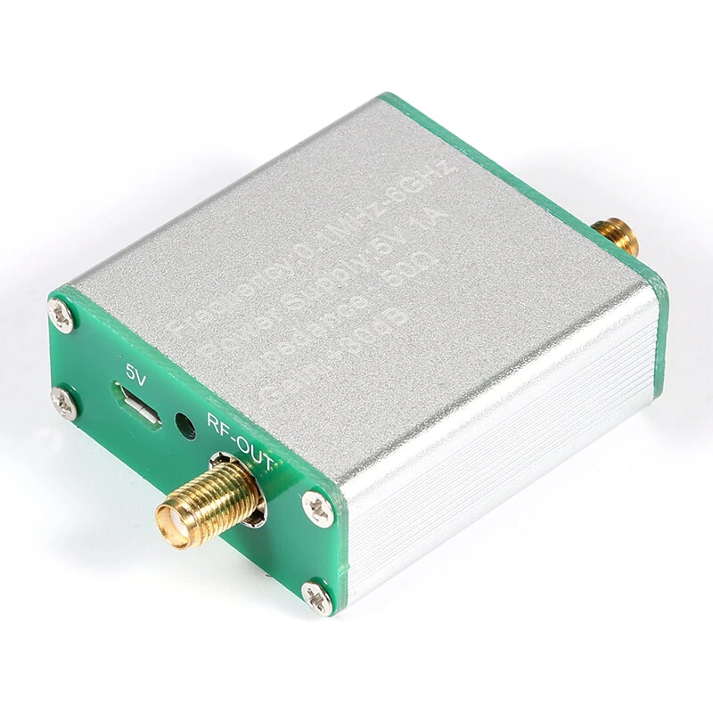 Low Noise Amplifier 0.01-6GHz | 35dB Gain RF Signal Amp | SMA Female Type-C/Battery - Image 5