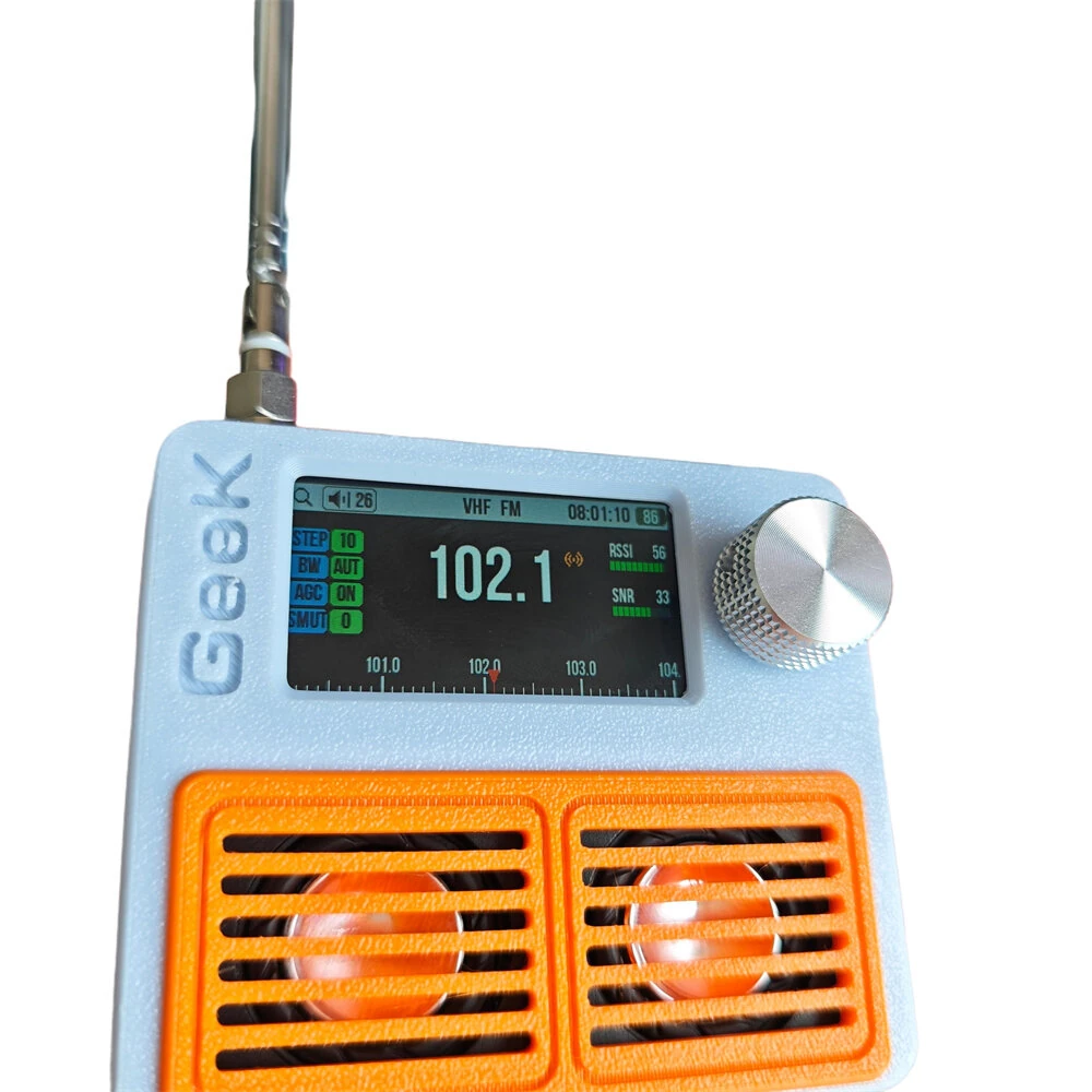Si4732 Pro Portable Radio - Full Band Stereo with 1.9 Inch IPS Screen | 2000mAh - Image 4