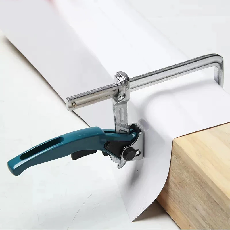 199826-6 Quick Ratchet MFT Bench Clamps - 2PCS Track Saw Guide Rail Clamps - Image 4