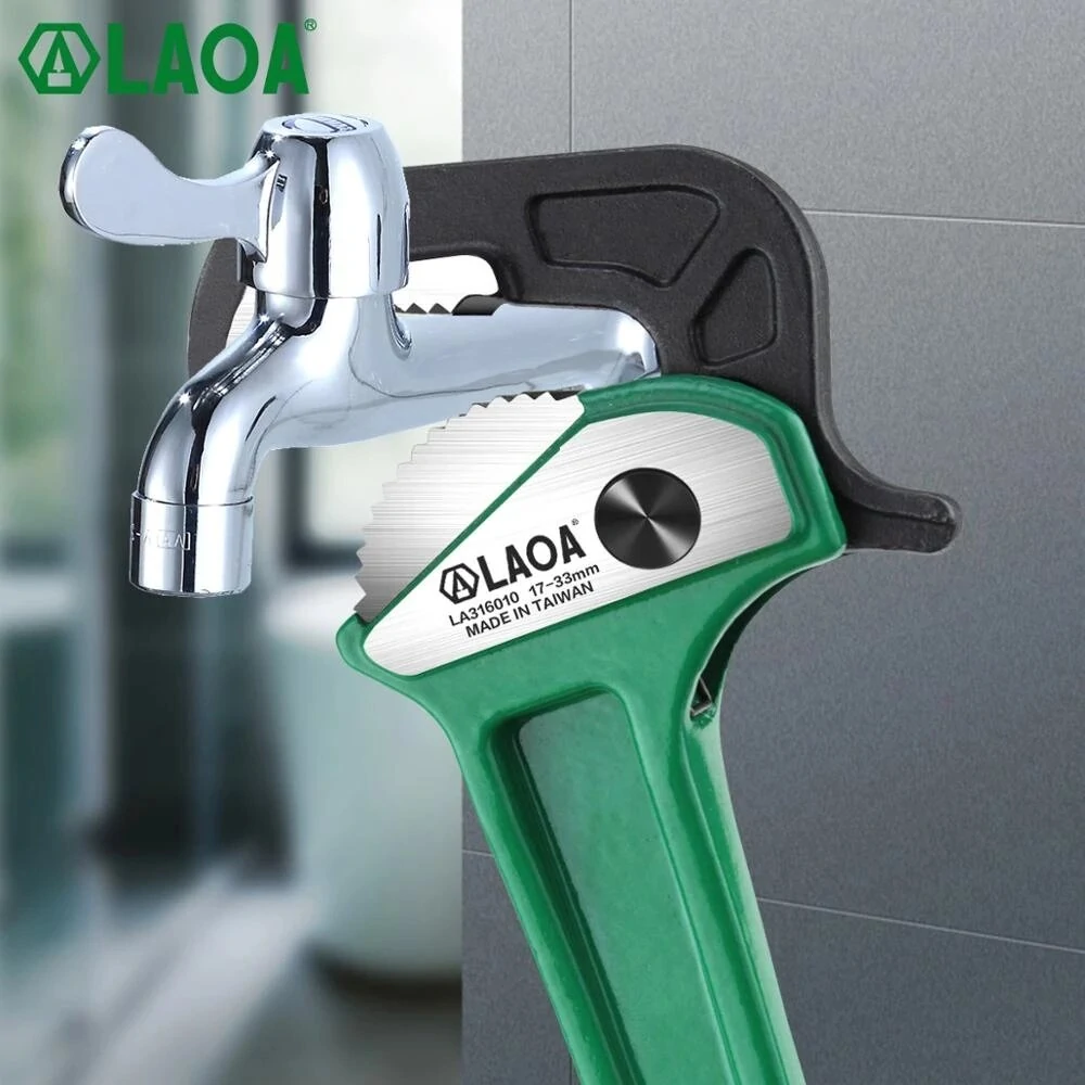 LAOA Pipe Pliers - Rapid Ratchet Water Pump Wrench | CR-V Aluminum Hand Tool - Image 2