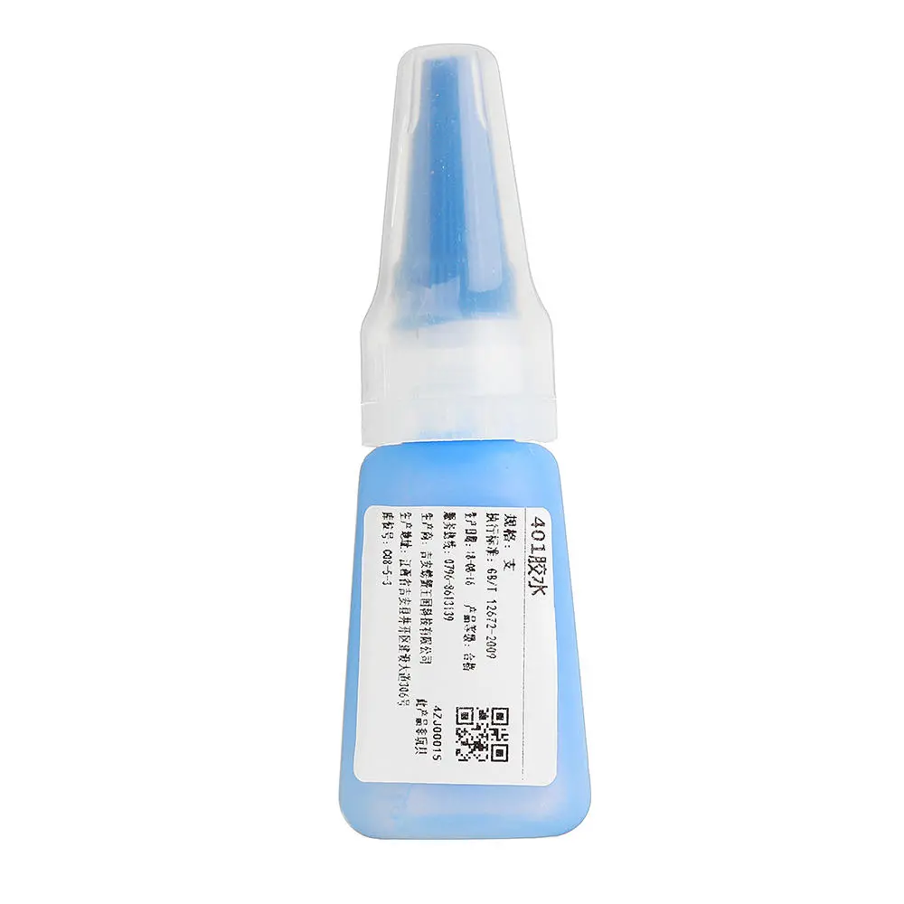 401 Instant Adhesive Glue - 20g Strong Liquid Glue for Wood, Plastic & Phone Repair - Image 4