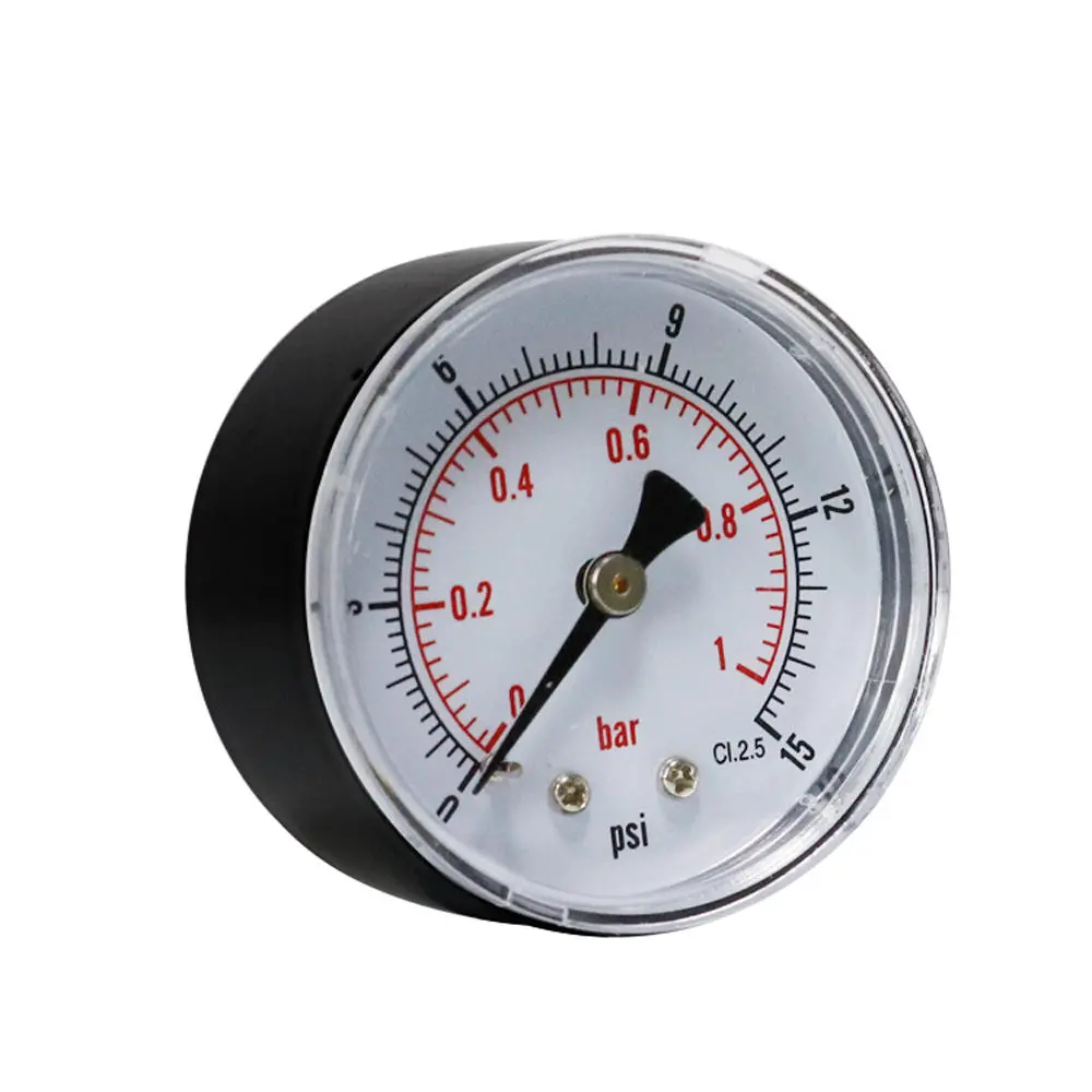 TS-Y50Z8 Pressure Gauge - 52mm Dial | 1/8 BSPT | 15-300 psi Range - Image 2