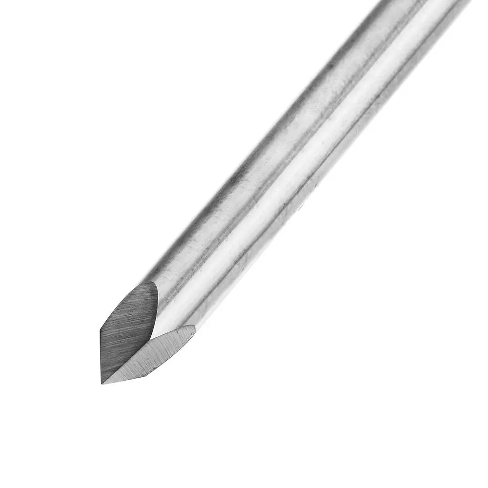 5pcs Tungsten Steel Engraving Bits - 6mm Shank 0.1mm Tip 60 Degree CNC Tool - Image 2