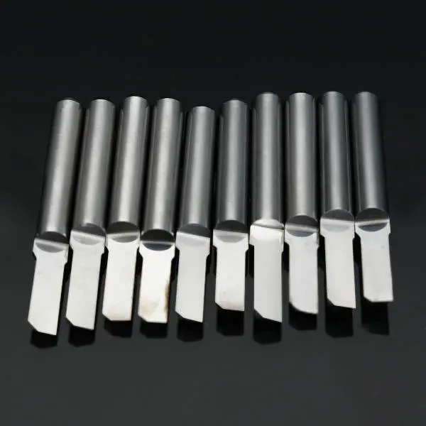 Tungsten Steel Parallel Milling Cutter Bits - 10pcs 3.175mm Shank 2.5x8mm | PCB Drill - Image 3