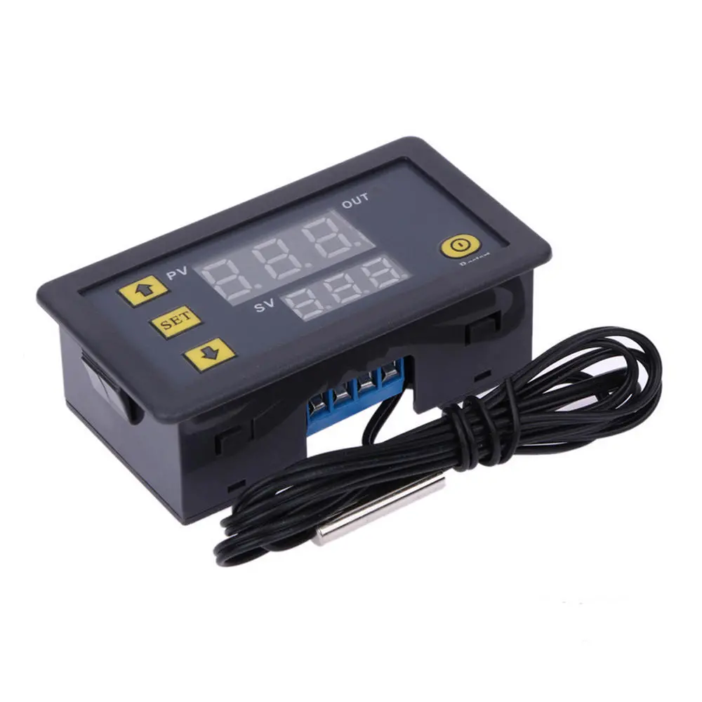 W3230 Digital Thermostat - AC 110V-220V / DC 12V Heating Cooling Controller with LED Display - Image 3