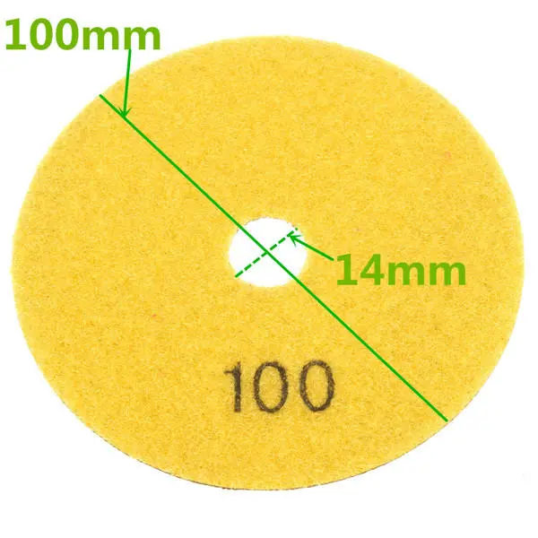 20pcs 4 Inch Diamond Polishing Pads | 50-3000 Grit for Granite Marble Concrete - Image 5