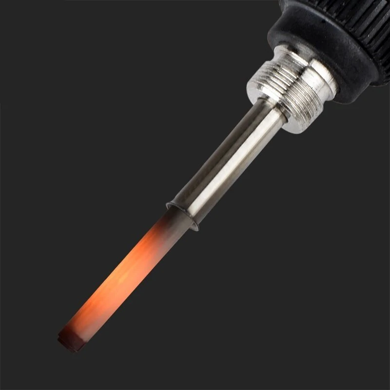 JCD 908S 220V 80W Electric Soldering Iron - Adjustable Temperature Ceramic Heater - Image 4