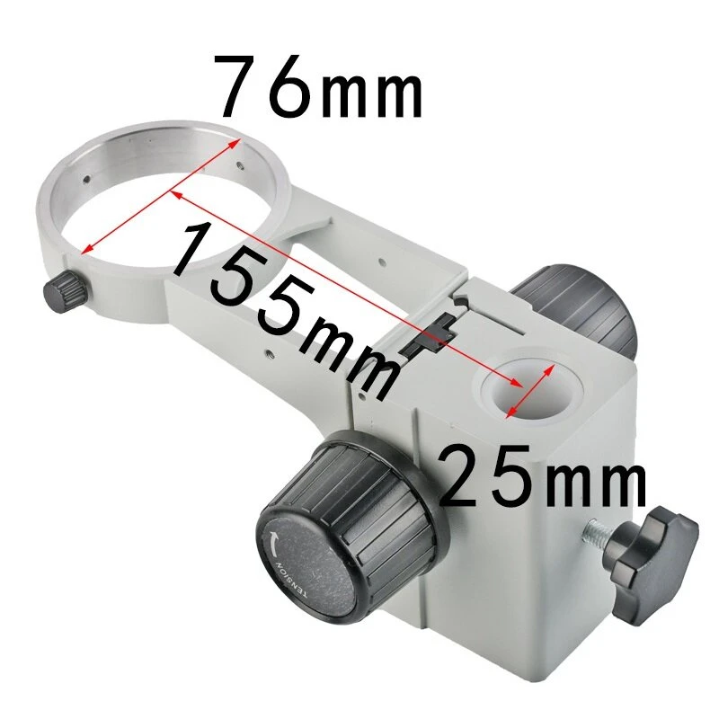 KOPPACE Microscope Focusing Bracket | 25mm Column & 76mm Lens Diameter - Image 2